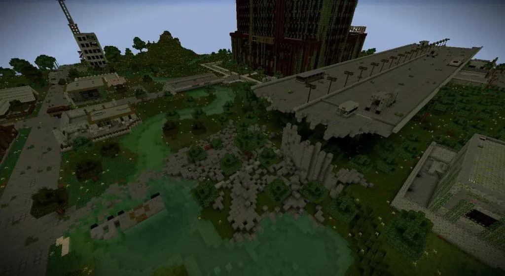 Zombie Apocalypse map for MCPE  [МОД Много денег] Screenshot 5