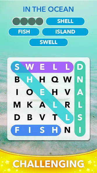 Word Heaps Search - Word Games (Ворд Хипс Срч)  [МОД Много монет] Screenshot 3