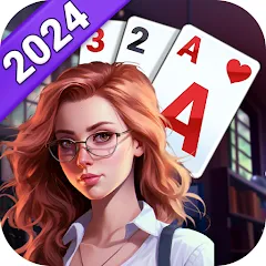 Взломанная Solitarie TriPeaks  K (солитарий)  [МОД Unlimited Money] - последняя версия apk на Андроид