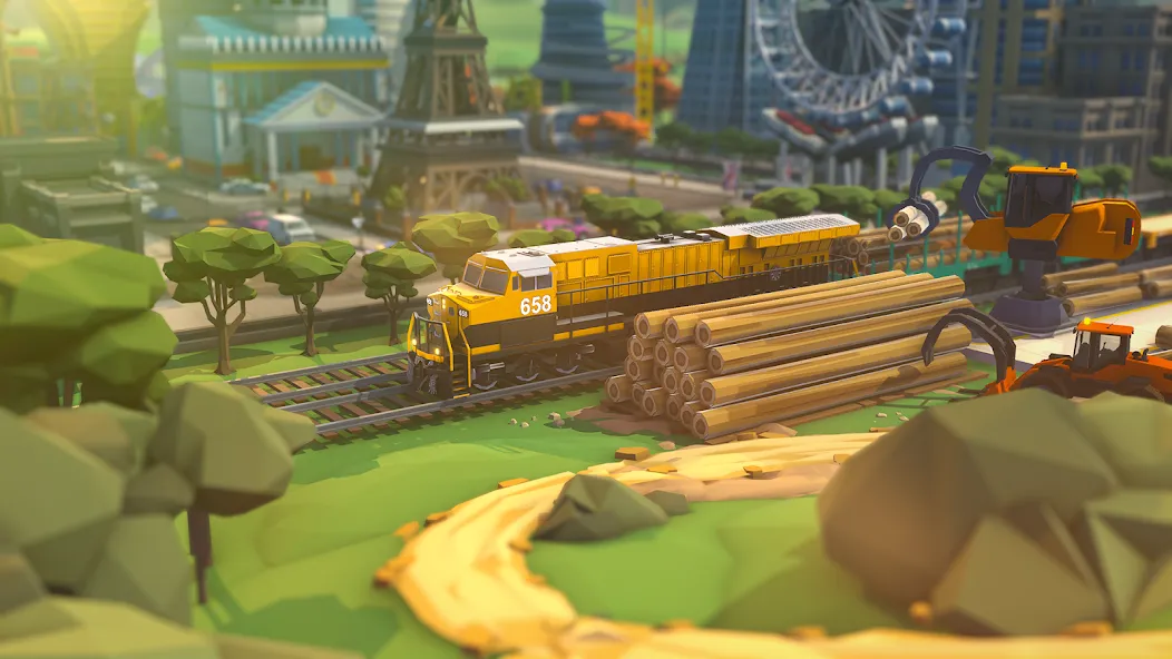 Transport Tycoon Empire: City (Транспорт Тайкун Империя)  [МОД Mega Pack] Screenshot 3
