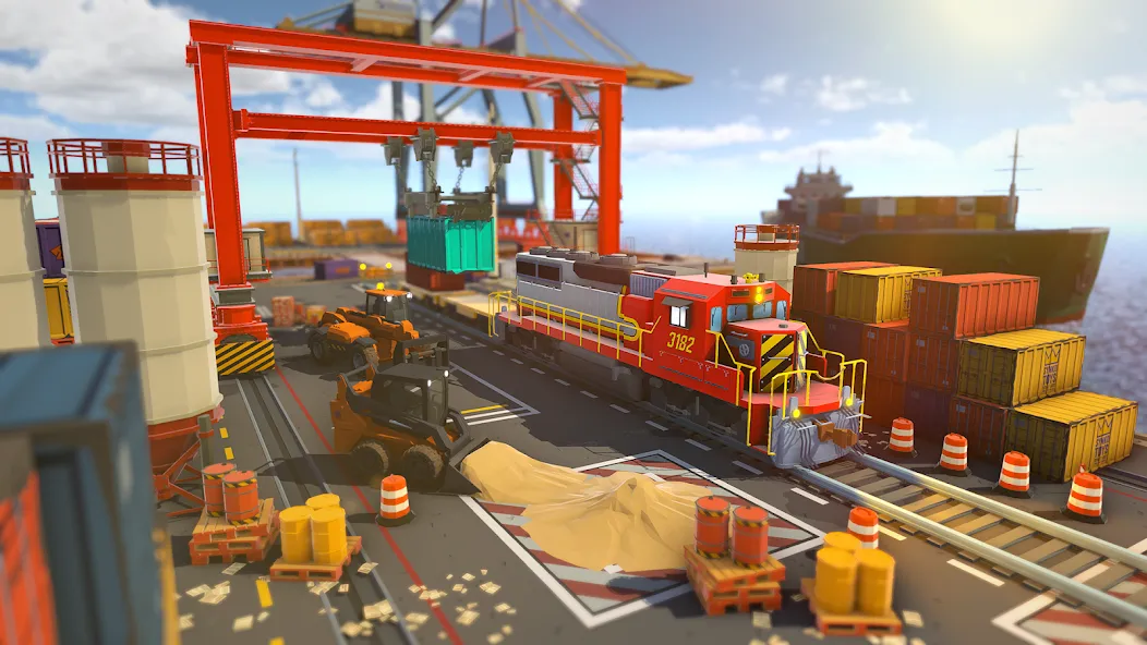 Transport Tycoon Empire: City (Транспорт Тайкун Империя)  [МОД Mega Pack] Screenshot 4