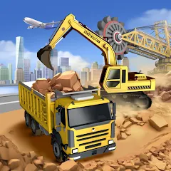 Взлом Transport Tycoon Empire: City (Транспорт Тайкун Империя)  [МОД Mega Pack] - последняя версия apk на Андроид