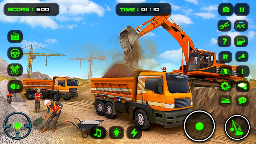 City Construction: Sand Games  [МОД Menu] Screenshot 1