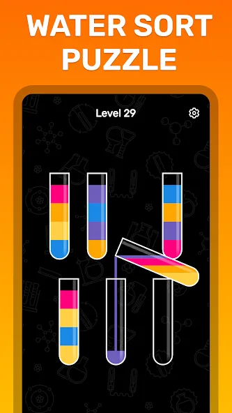 Water Sort Puzzle Color Game  [МОД Бесконечные деньги] Screenshot 3