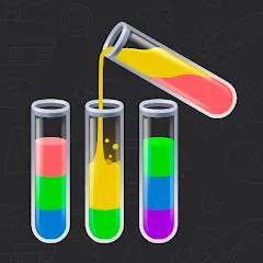Взломанная Water Sort Puzzle - Sort Color  [МОД Unlocked] - полная версия apk на Андроид